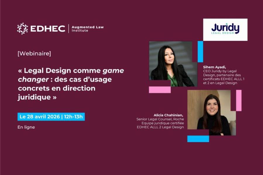 Legal Design n’était pas un simple outil, mais un véritable game changer pour les directions juridiques